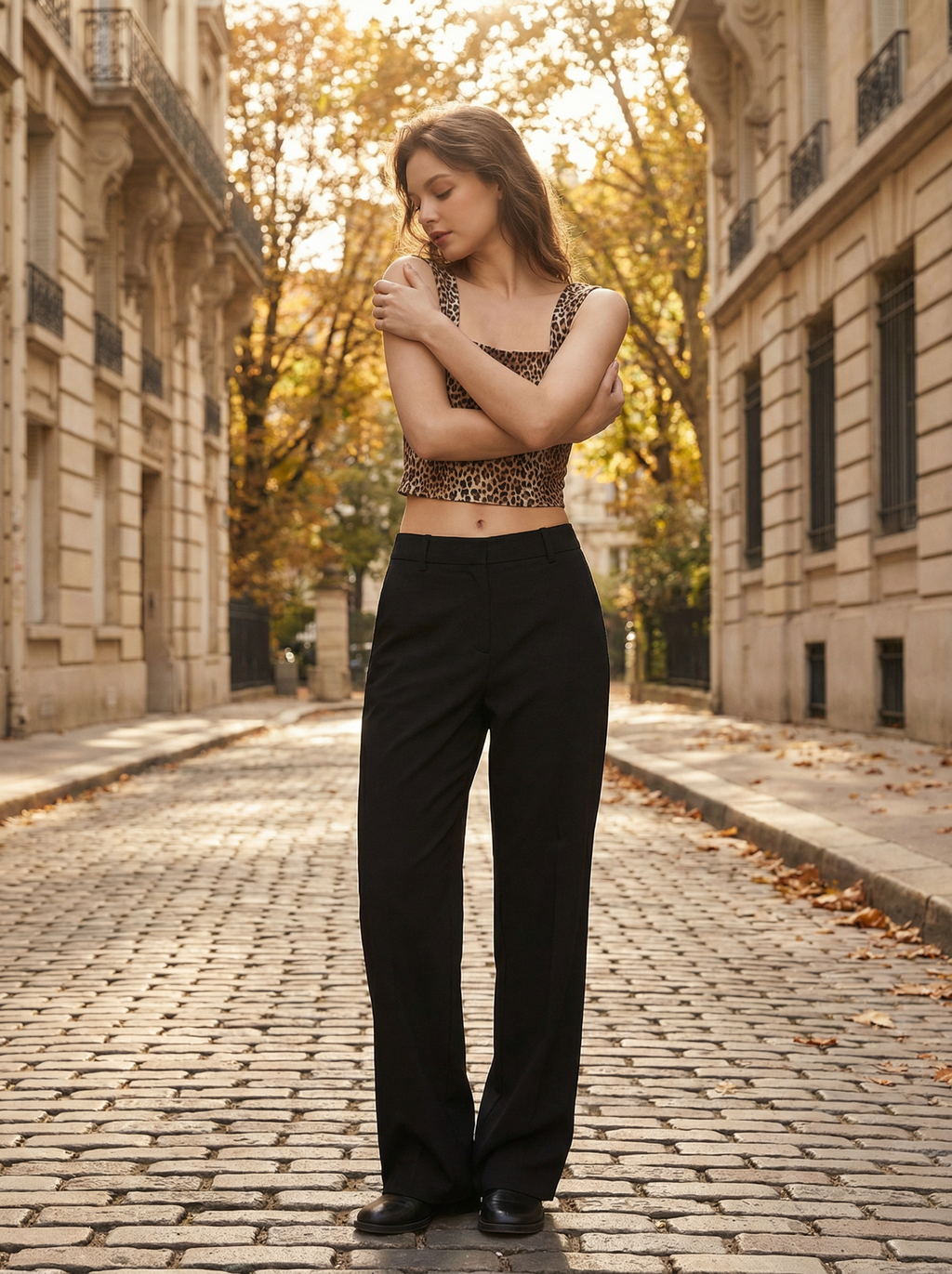 Brassière Sportiva Nera a Costine, Spalline Multiple Incrociate