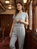 Pantaloni Sportivi Casual Donna con Coulisse e Banda Laterale