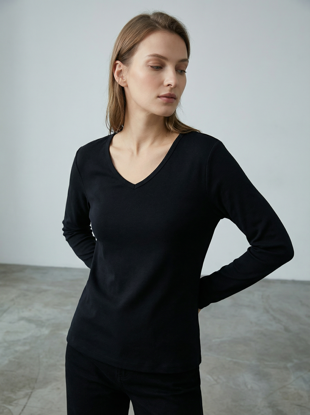 Brassière Sportiva Nera a Costine, Spalline Multiple Incrociate