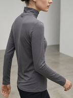 Lupetto Termico Manica Lunga Donna in Morbido Poliestere Stretch