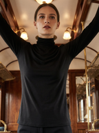 Lupetto Termico Manica Lunga Donna in Morbido Poliestere Stretch