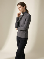 Lupetto Termico Manica Lunga Donna in Morbido Poliestere Stretch