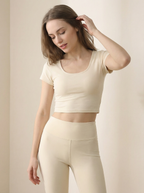 Brassière Sportiva Nera a Costine, Spalline Multiple Incrociate