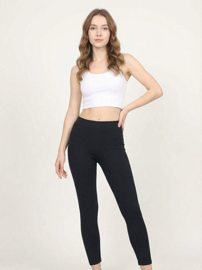 Leggings Invernali da Donna Felpati e Avvolgenti per il Freddo Main Image