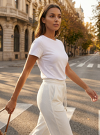 Pantaloni Jogger Donna con Coulisse e Tasche Laterali Morbidi