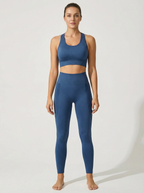 Leggings Sportivi Donna Modellanti Vita Alta Effetto Push-Up Seamless