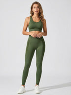 Leggings Sportivi Donna Modellanti Vita Alta Effetto Push-Up Seamless