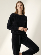 Completo Lounge In Velluto Morbido Donna per Relax e Tempo Libero