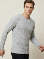 Maglia Termica Uomo Girocollo Nera Manica Lunga