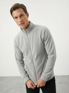 Felpa Full Zip Uomo – Comfort Morbido e Tessuto Elasticizzato