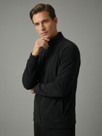 Felpa Full Zip Uomo – Comfort Morbido e Tessuto Elasticizzato