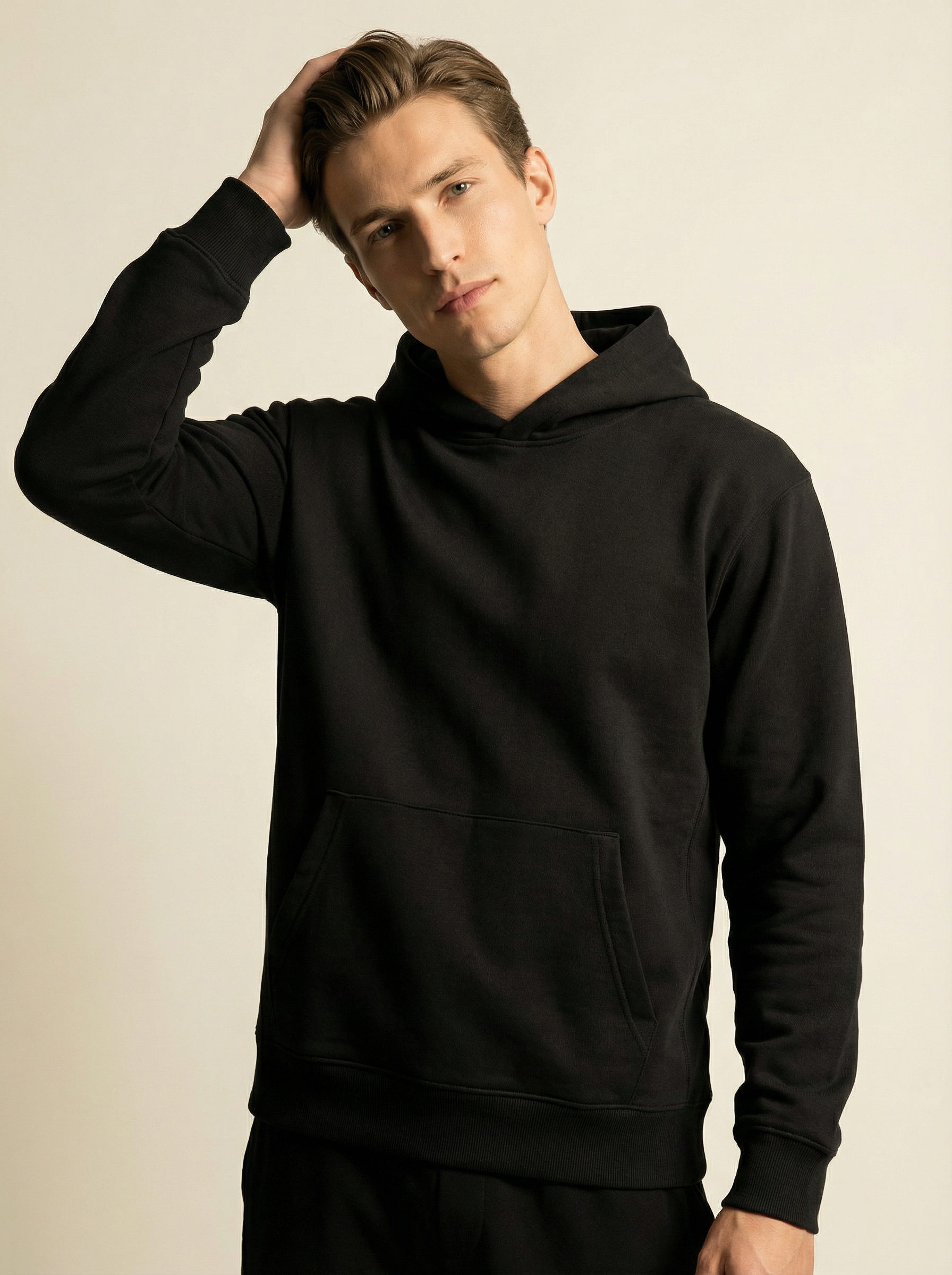 Felpa con Cappuccio Uomo in Tessuto German Velvet | Comfort e Stile