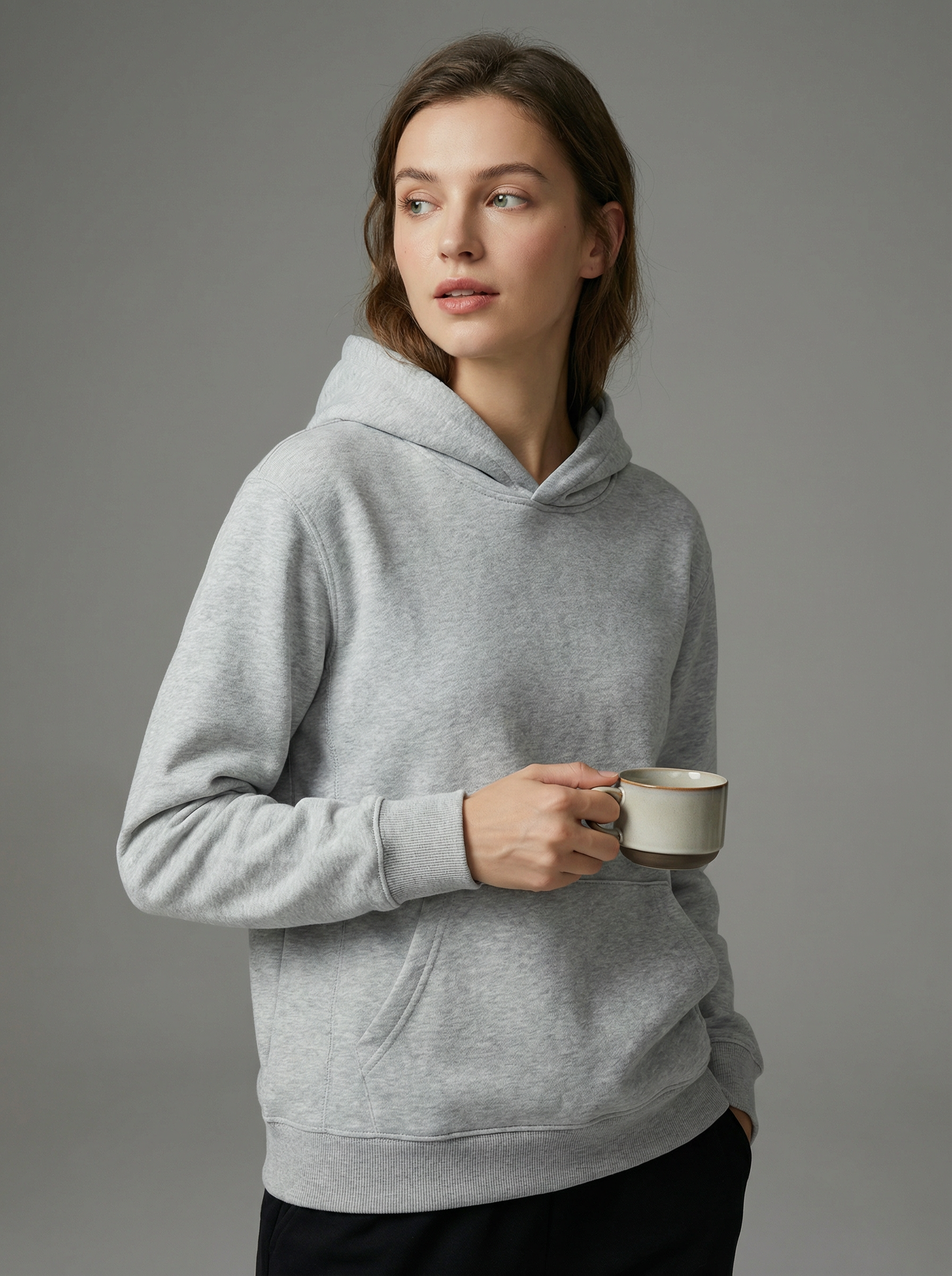 Felpa con Cappuccio Uomo in Tessuto German Velvet | Comfort e Stile