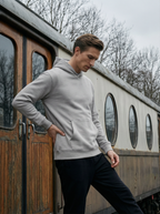 Felpa con Cappuccio Uomo in Tessuto German Velvet | Comfort e Stile