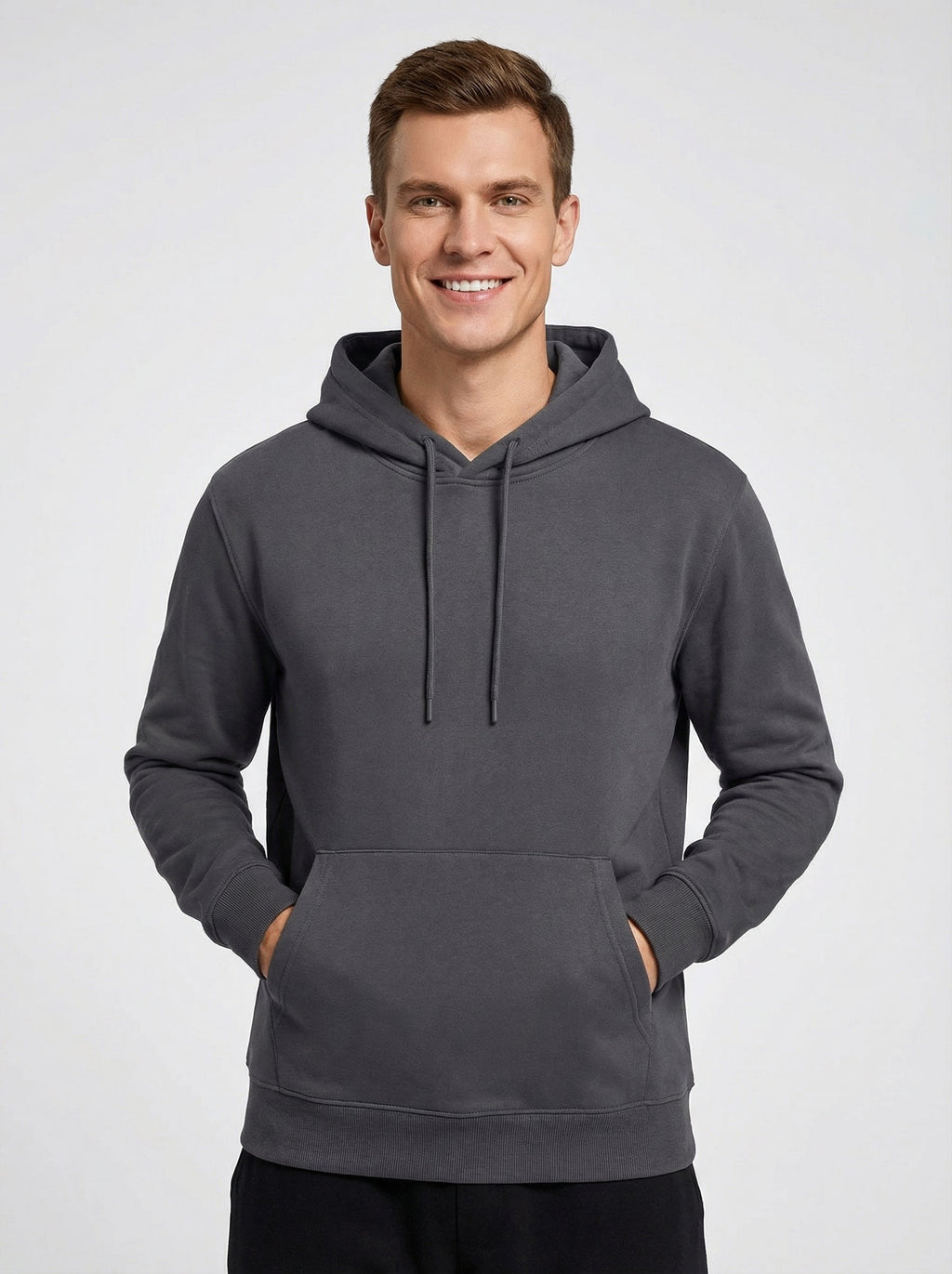 Felpa con Cappuccio Uomo in Tessuto German Velvet | Comfort e Stile