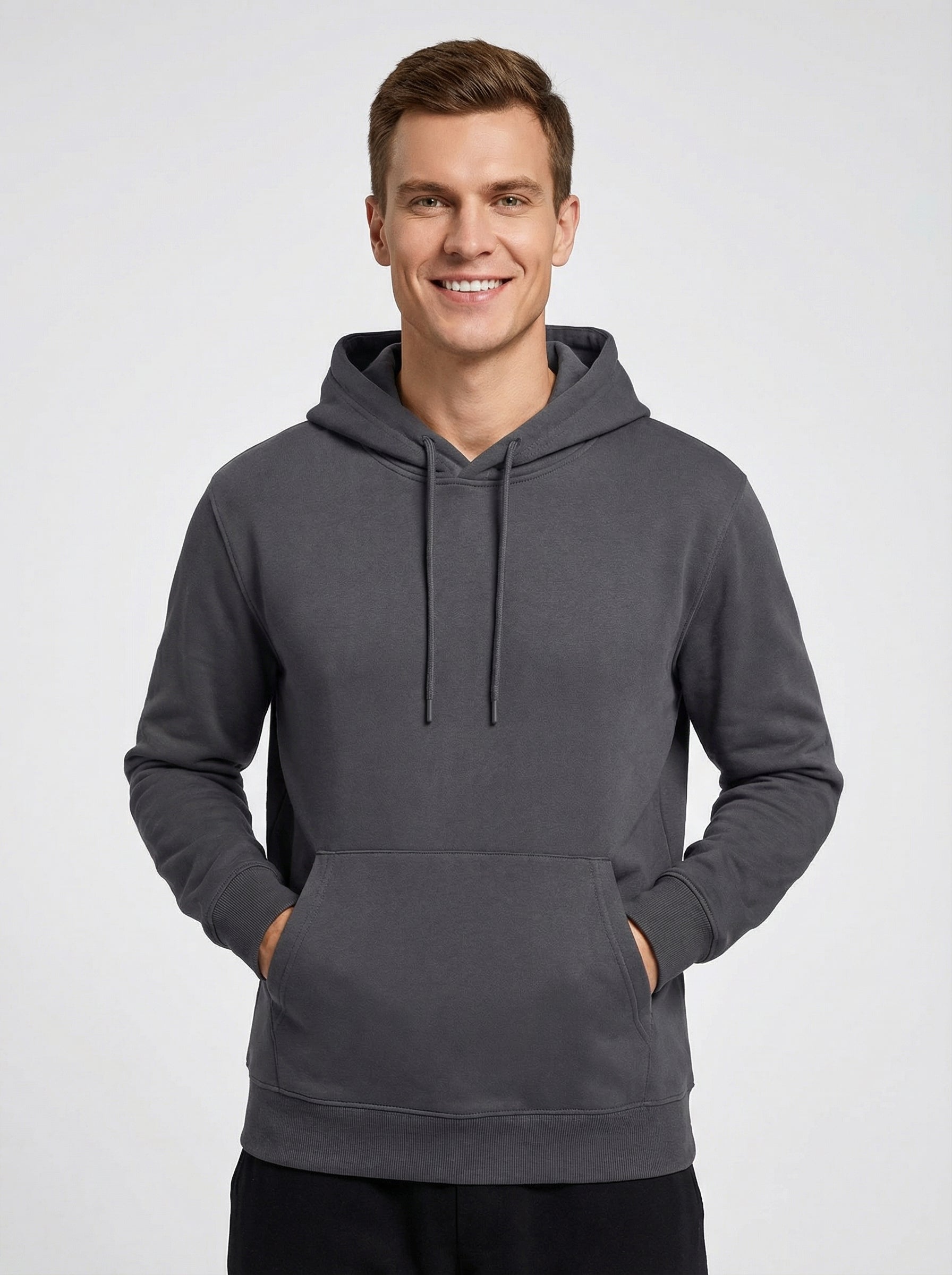 Felpa con Cappuccio Uomo in Tessuto German Velvet | Comfort e Stile