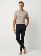 Intimo Termico Uomo Elasticizzato in Poliestere Felpato