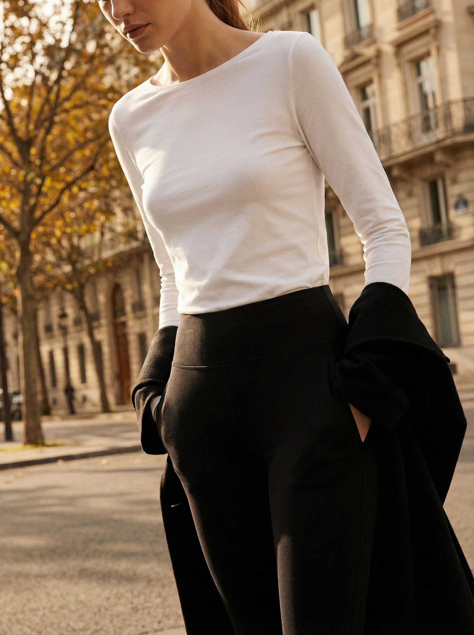 Leggings Donna Vita Alta Aderenti Felpati con Elastan – Comfort e Stile