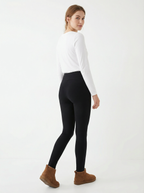 Leggings Donna Vita Alta Aderenti Felpati con Elastan – Comfort e Stile